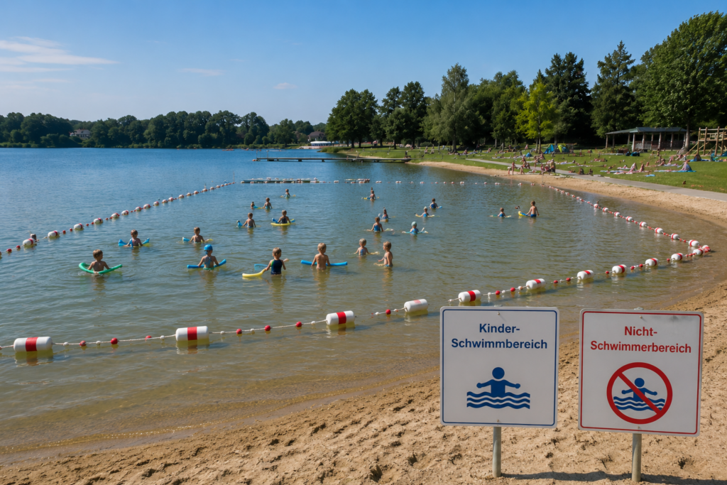 Attraktive Schwimm- und Freizeitmöglichkeiten